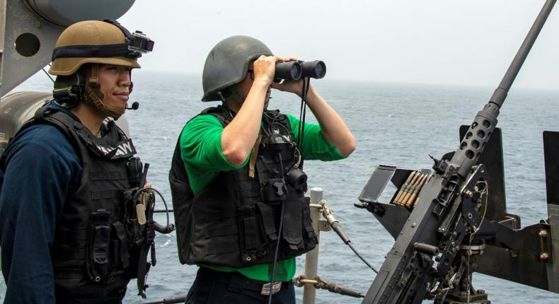 The US Navy is already keeping watch on the Strait of Hormuz and trying to build a coalition of partners to help