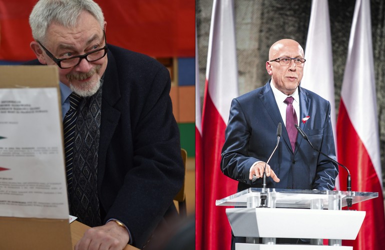 Wybory samorządowe 2014 w Krakowie - Jacek Majchrowski i Marek Lasota