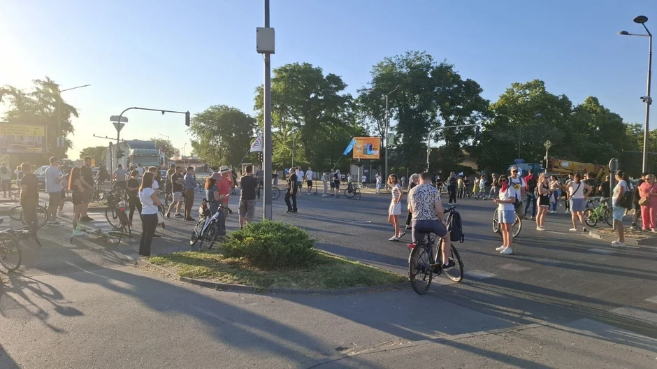 Blokada u Novom Sadu