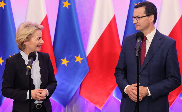 Morawiecki po spotkaniu z von der Leyen: Szczerski kandydatem na komisarza UE