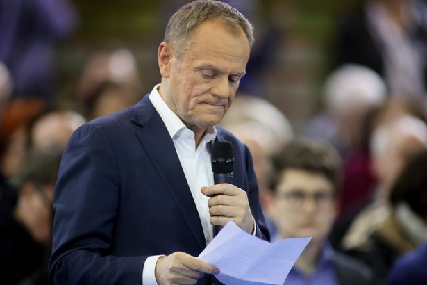 Przewodniczący Platformy Obywatelskiej Donald Tusk