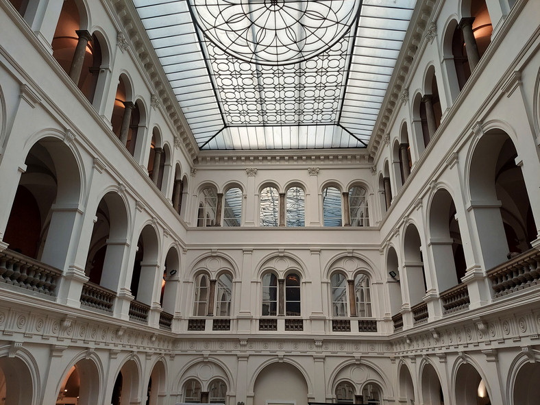 Wnętrze gmachu głównego Muzeum Narodowego we Wrocławiu