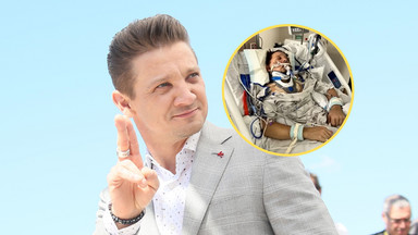 Jeremy Renner po raz pierwszy po wypadku. Ucierpiał, ratując życie bratankowi