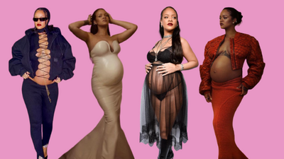 Maternity fashion looks inspired by Fenty Beauty founder, musician Rihanna