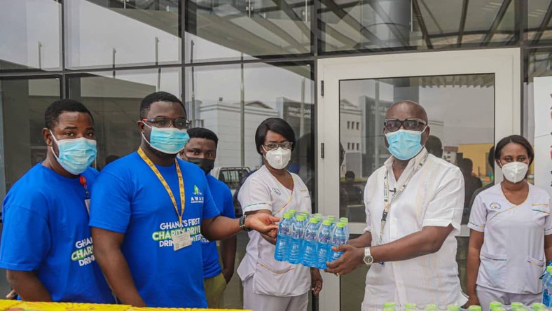 Kasapreko celebrates Val's Day With UGMC & Ghana Infectious Disease Centre 