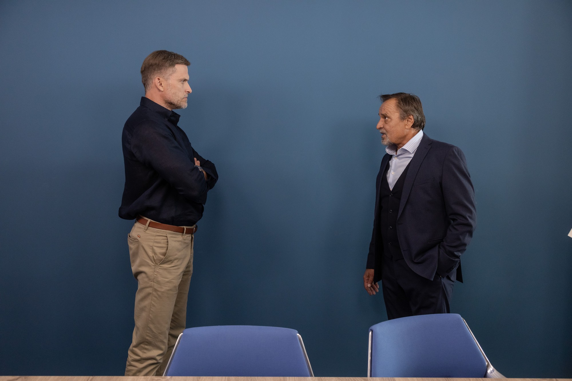 Tretia séria seriálu Druhá šanca - Ján Koleník a Jozef Vajda.