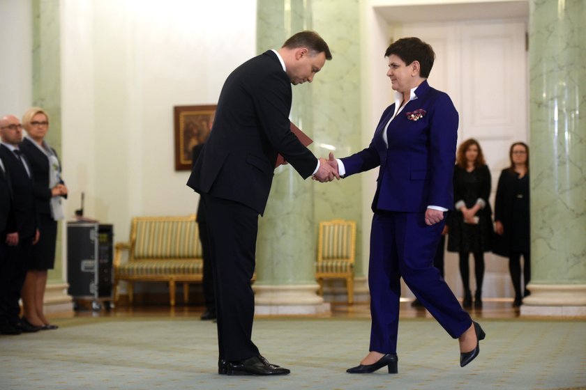 Agata Duda i Beata Szydło