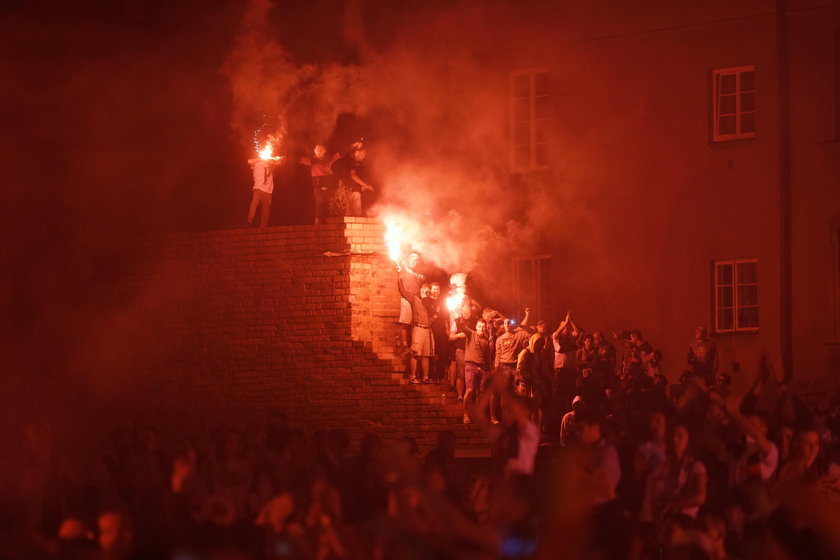 Feta mistrzów Polski w Warszawie