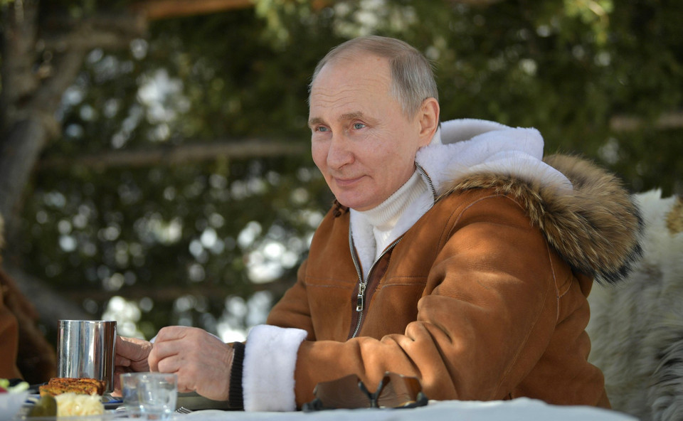 Władimir Putin spędził weekend na Syberii