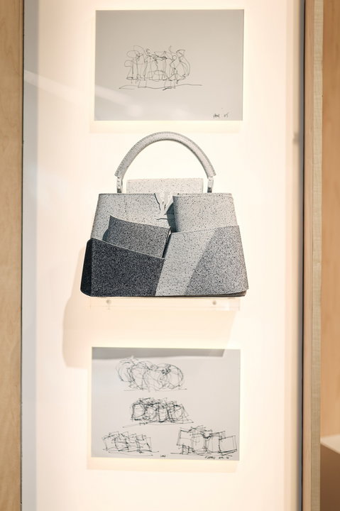 Torebki Louis Vuitton projektu architekta Franka Gehrego