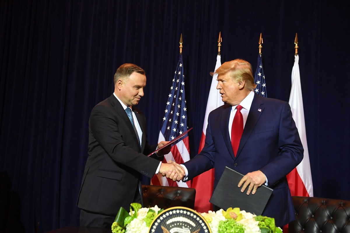 Duda o spotkaniu z Trumpem: Będziemy rozmawiali o planach związanych z relokacją wojsk
