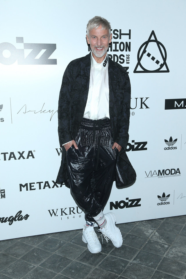 Robert Kupisz na rozdaniu Fresh Fashion Awards 2018