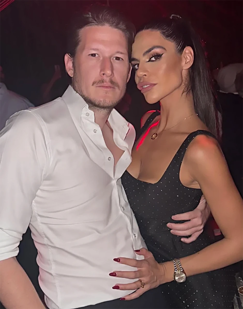 Dejana Živković sa mužem