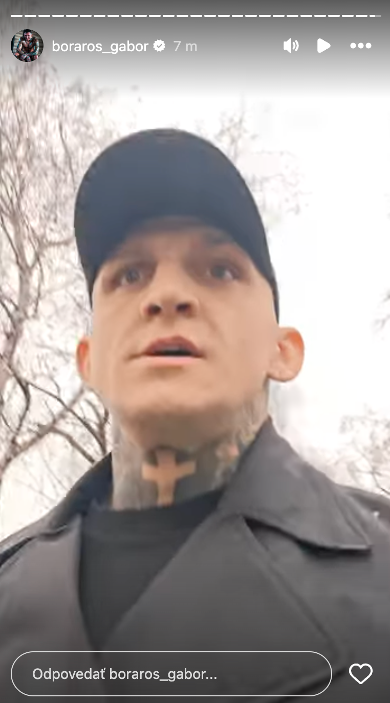 MMA zápasník Gábor Boráros dal 29. januára posledné zbohom svojej expriateľke.