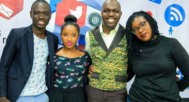 Eddy Butita, Anita Nderu, Larry Madowo and Ciru Muriuki