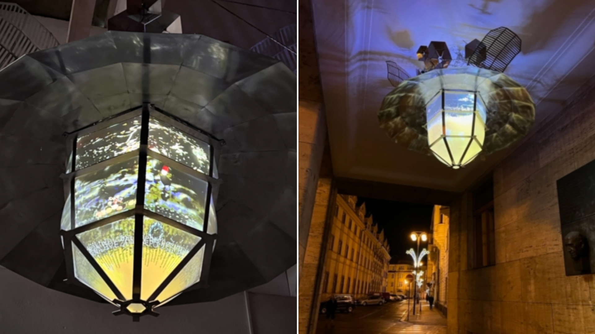V Prahe majú lampu, ktorá reaguje na dezinformácie šíriace sa internetom