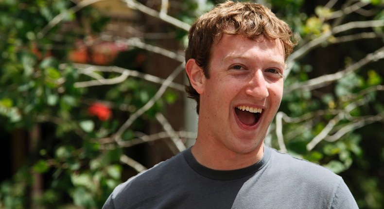 Mark Zuckerberg loves his Brunello Cucinelli tee-shirts in 'Marl Grey'