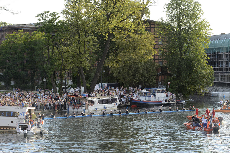 BYDGOSZCZ K-20 NAJDŁUŻSZY KAJAK NA ŚWIECIE