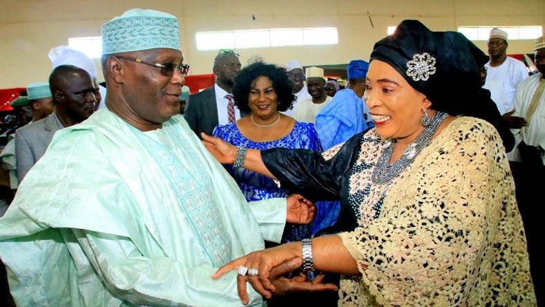 Atikus wife, Titi, accuses Buhari of making Nigerians suffer image Atikus wife, Titi, accuses Buhari of making Nigerians suffer picture