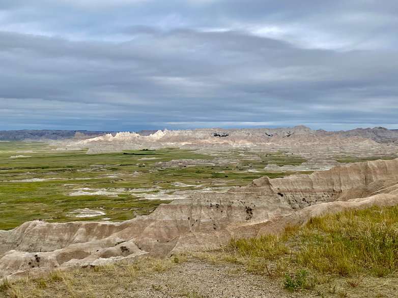 Panorama Parku Narodowego Badlands