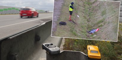 Tragedia na autostradzie A1. Byłem tam, kiedy policjanci znaleźli to przy autostradzie. Widok łamie serce