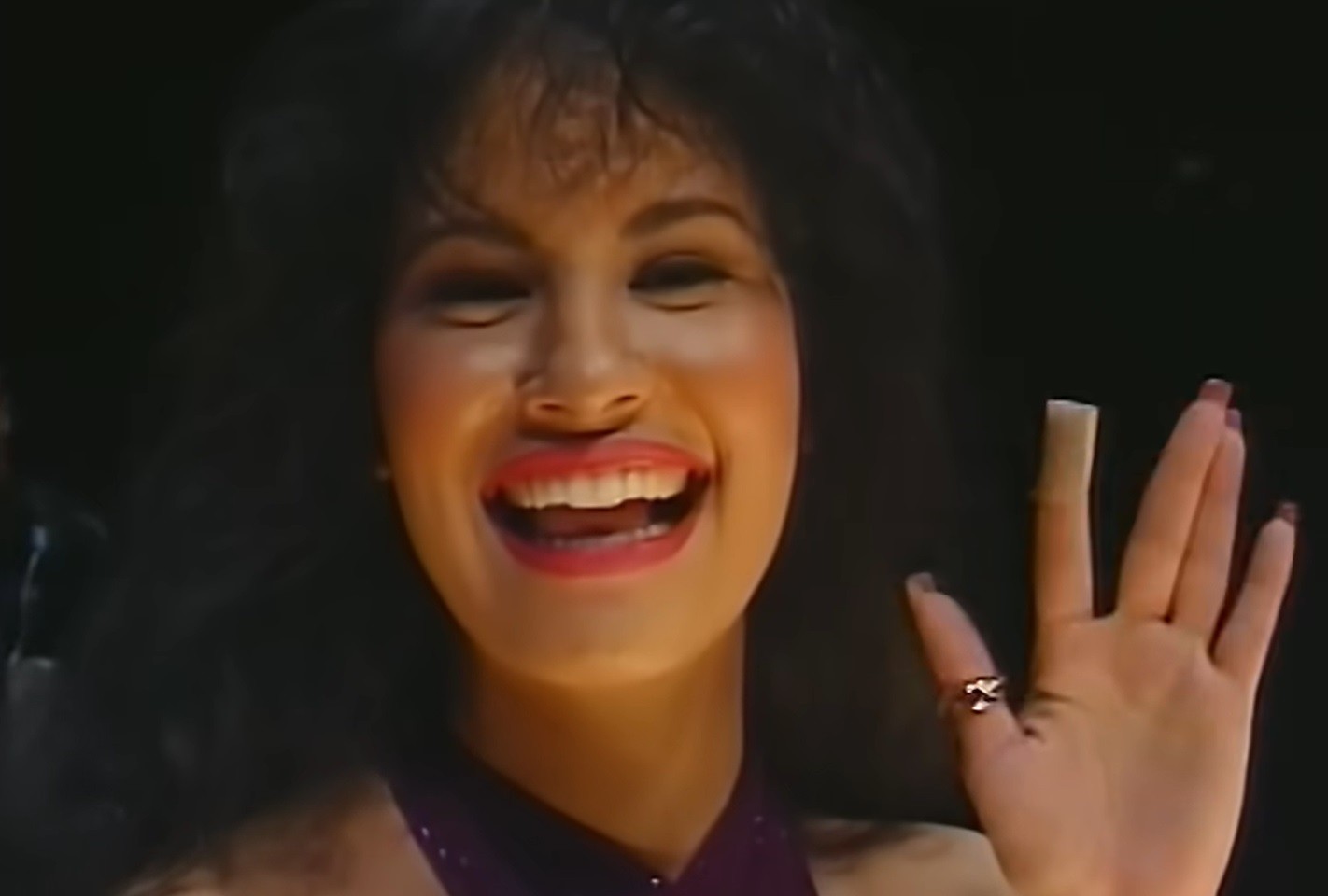 Speváčka Selena Quintanilla.