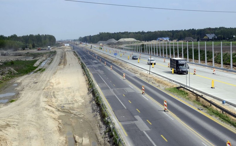 Autostrada A1: odcinek między Piotrkowem Trybunalskim a Kamieńskiem