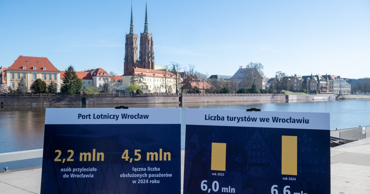 Rekordowa liczba turystów we Wrocławiu