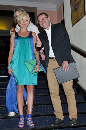 Edyta Olszówka i Andrzej Sołtysik na premierze 'Yumy'