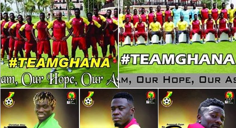 Ghanaians troll Black Stars over 2019 AFCON photoshoot and creatives