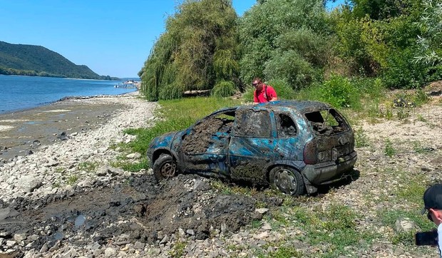 Otkriven automobil ukraden pre 13 godina zbog niskog vodostaja Dunava