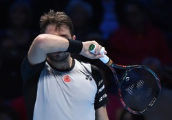ATP World Tour Finals: Wawrinka wygrał z Cilicem w zaciętych dwóch setach