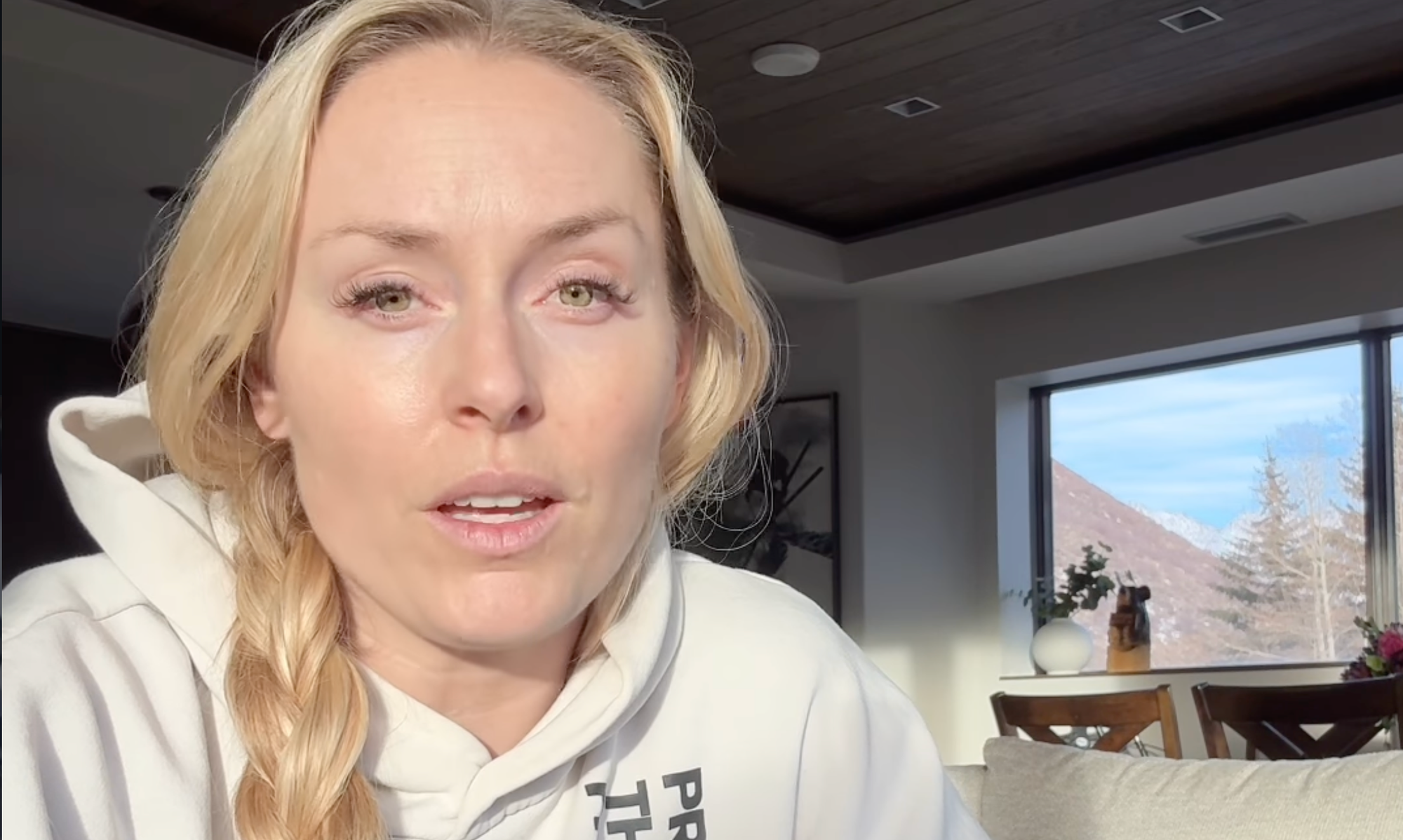 Americká lyžiarka Lindsey Vonn. 