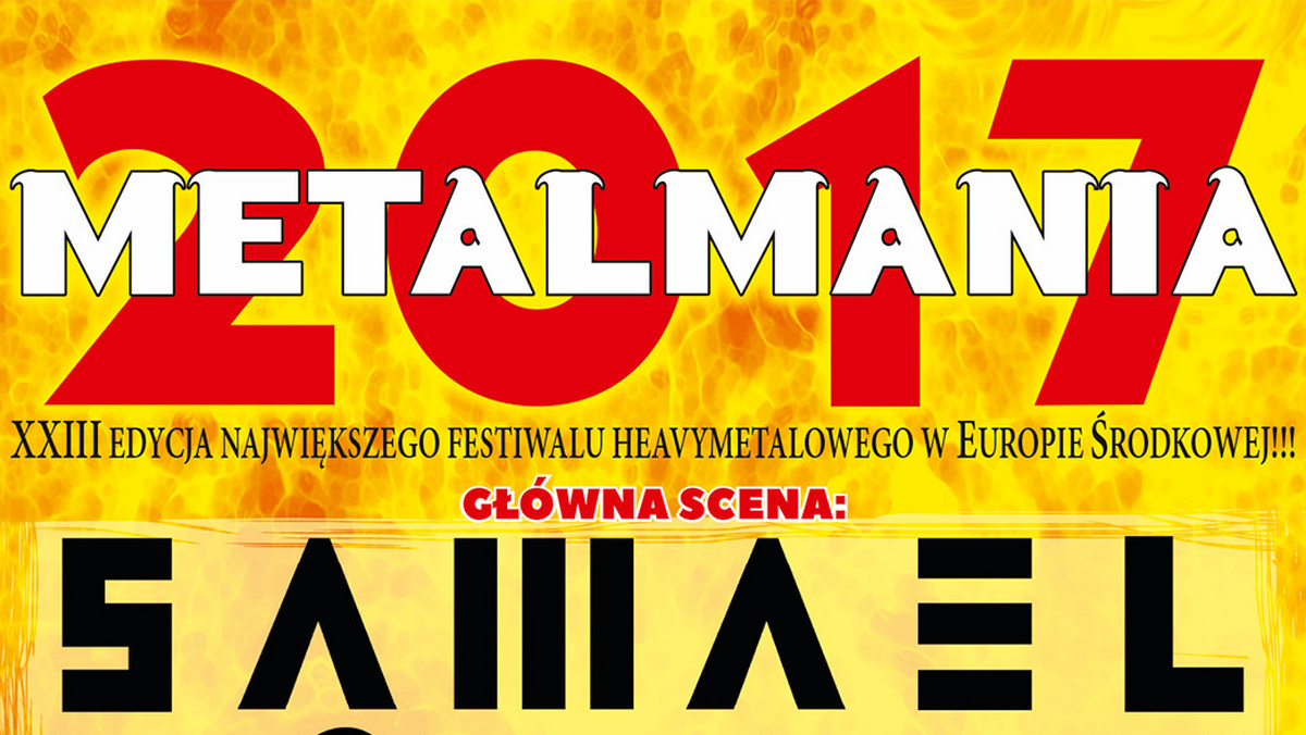 Podczas tegorocznej Metalmanii wystapią m.in. Samael, Moonspell, Furia i Vader. Koncerty to jednak nie jedyna atrakcje przewidziane przez organizatorów. Podczas Metalmanii zobaczyć będzie można wystawę czarno-białych portretów wykonanych z płyt winylowych. Na terenie imprezy pojawią się też liczne niezależne wytwórnie płytowe, które rozstawią swoje stoiska. Metalmania 2017 odbędzie się 22 kwietnia w katowickim Spodku.