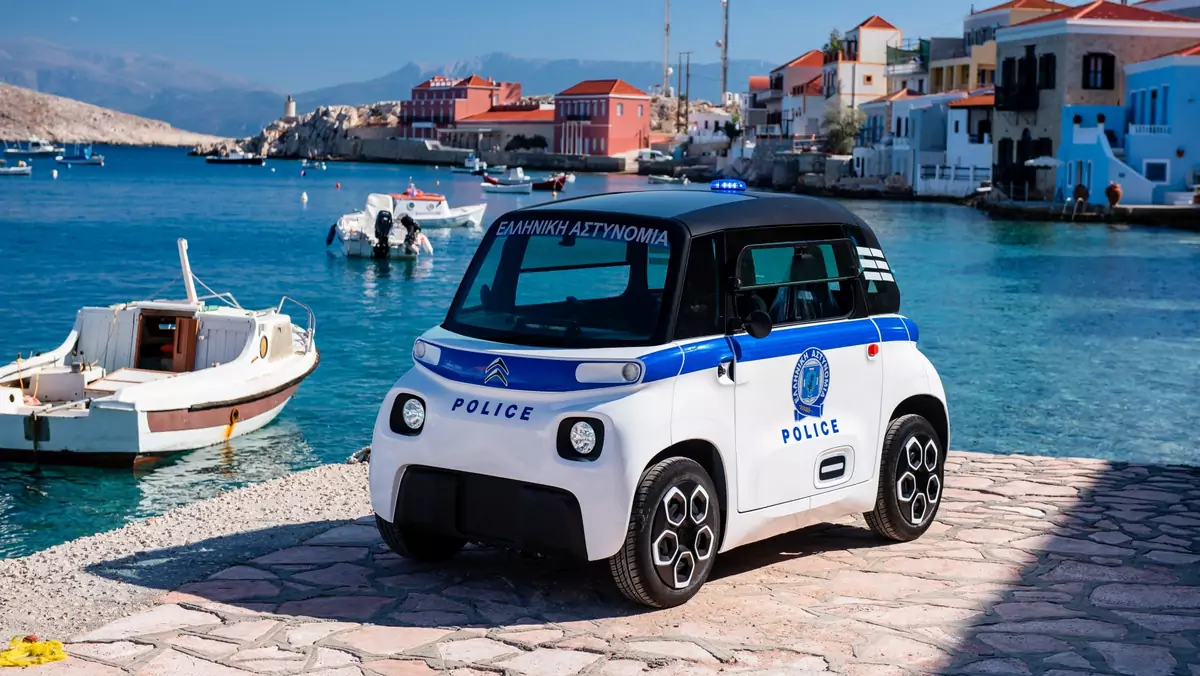 Elektryczne Citroeny dla policji i straży przybrzeżnej w Grecji