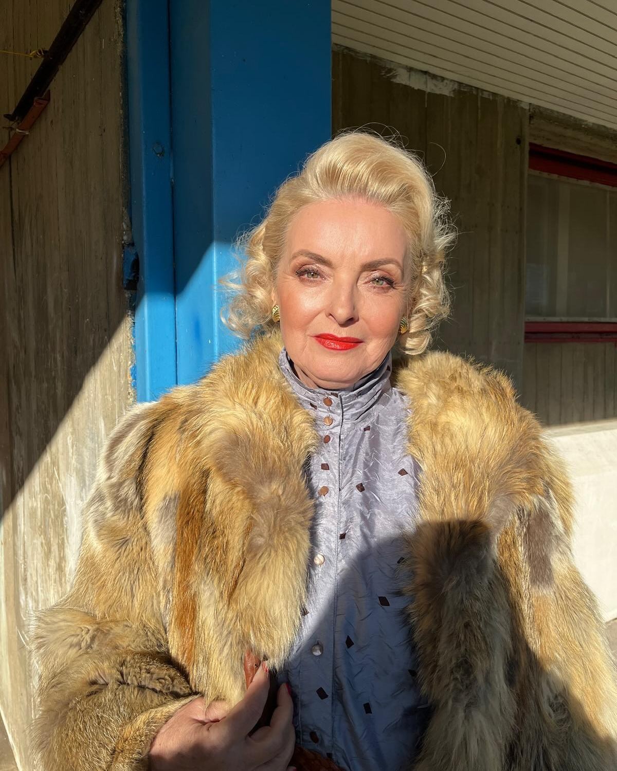 Herečka Eva Pavlíková.