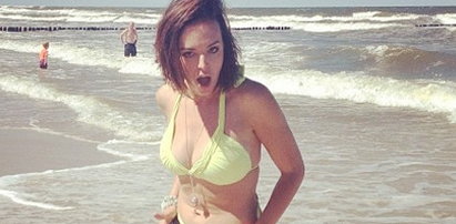 Anna Wendzikowska na plaży w bikini!