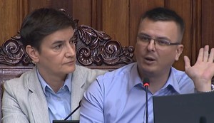 Ana Brnabić Miloš Parandilović
