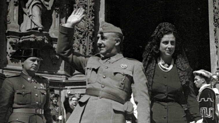 Wieloletni dyktator Hiszpanii Francisco Franco