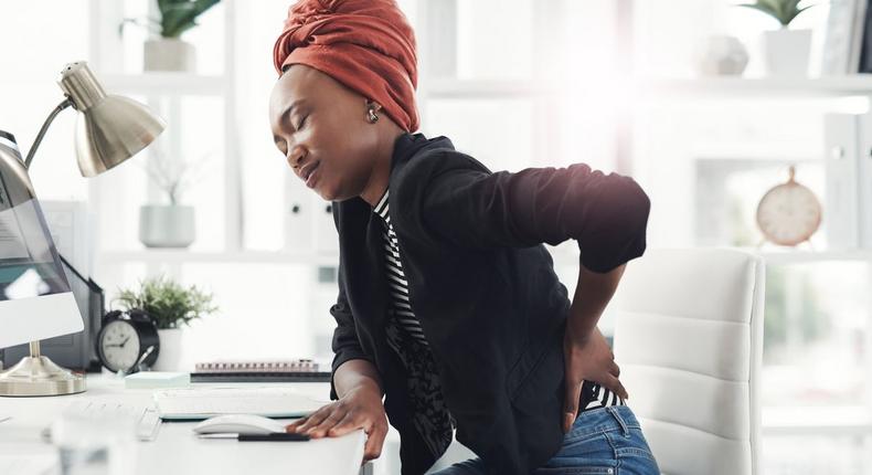 How to relieve back pain from sitting all day [prevention]