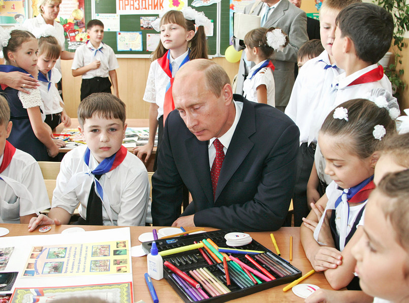 Putin jest popularny także wśród najmłodszych pokoleń