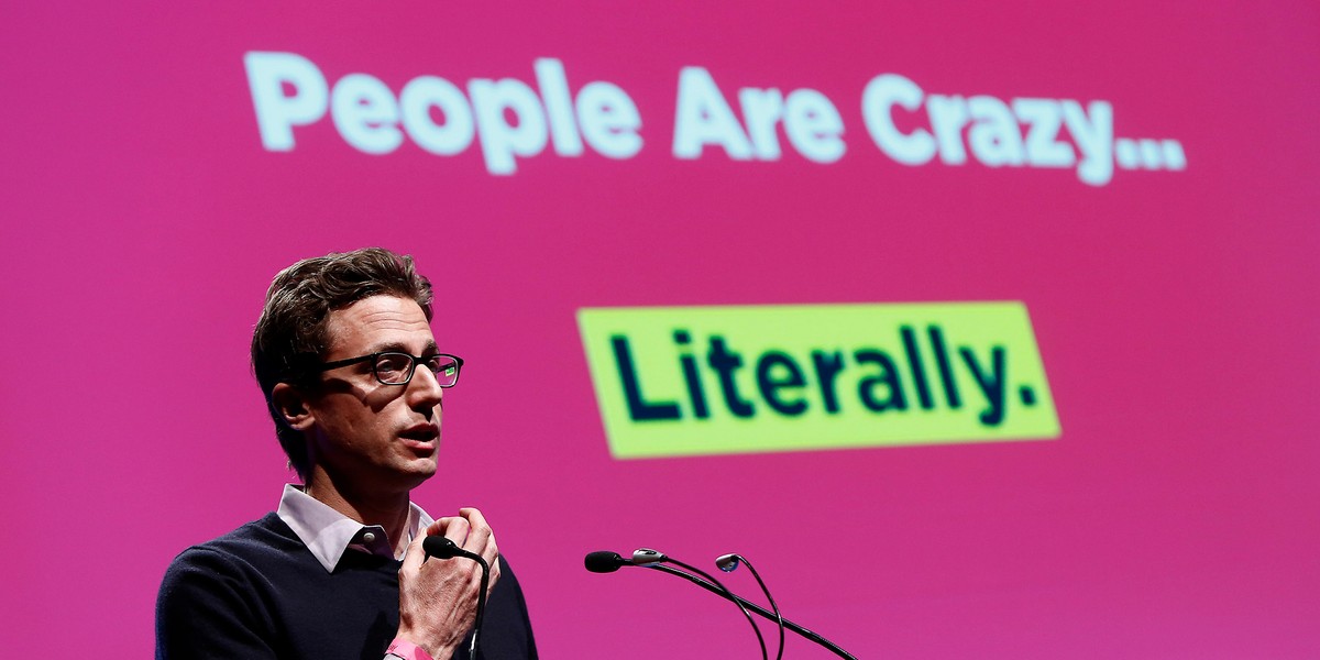 Buzzfeed CEO and founder Jonah Peretti