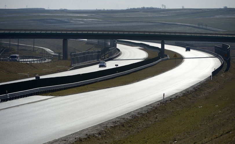 Odcinek autostrady A4 w okolicach Jarosławia na Podkarpaciu. Trasa może zostać nazwana Autostradą Pamięci Żołnierzy Wyklętych