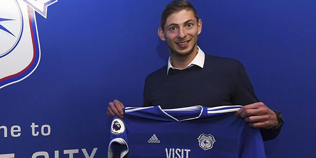 Zaginął piłkarz Emiliano Sala. Jego samolot zniknął z radarów