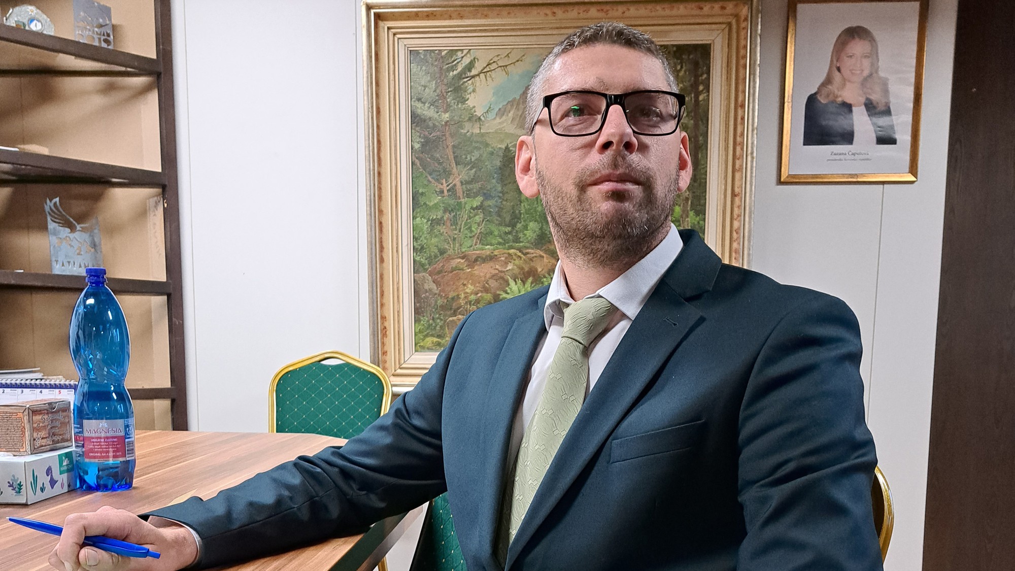 Teraz už bývalý riaditeľ TANAPu Peter Olexa.