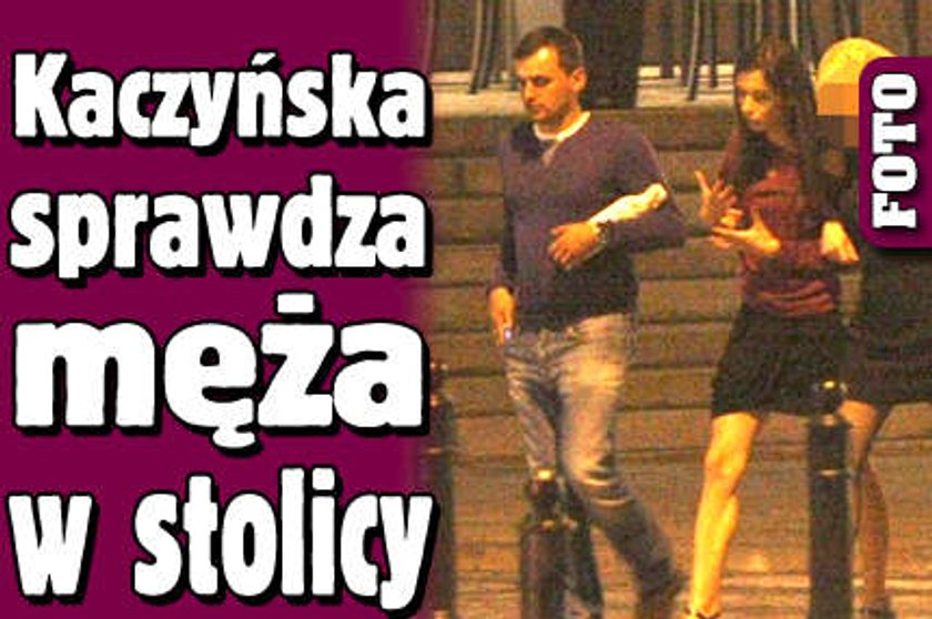 Tak Marta Kaczyńska wizytuje męża. FOTO