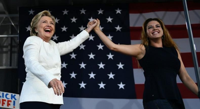 Hillary Clinton was introduced at a rally in Florida by Alicia Machado, a former Miss Universe publicly humiliated by Donald Trump, then the owner of the pageant