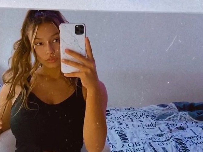 Gimnastičarka Anđela Đurđević 