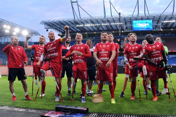 Zawodnicy Wisły Kraków w amp futbolu