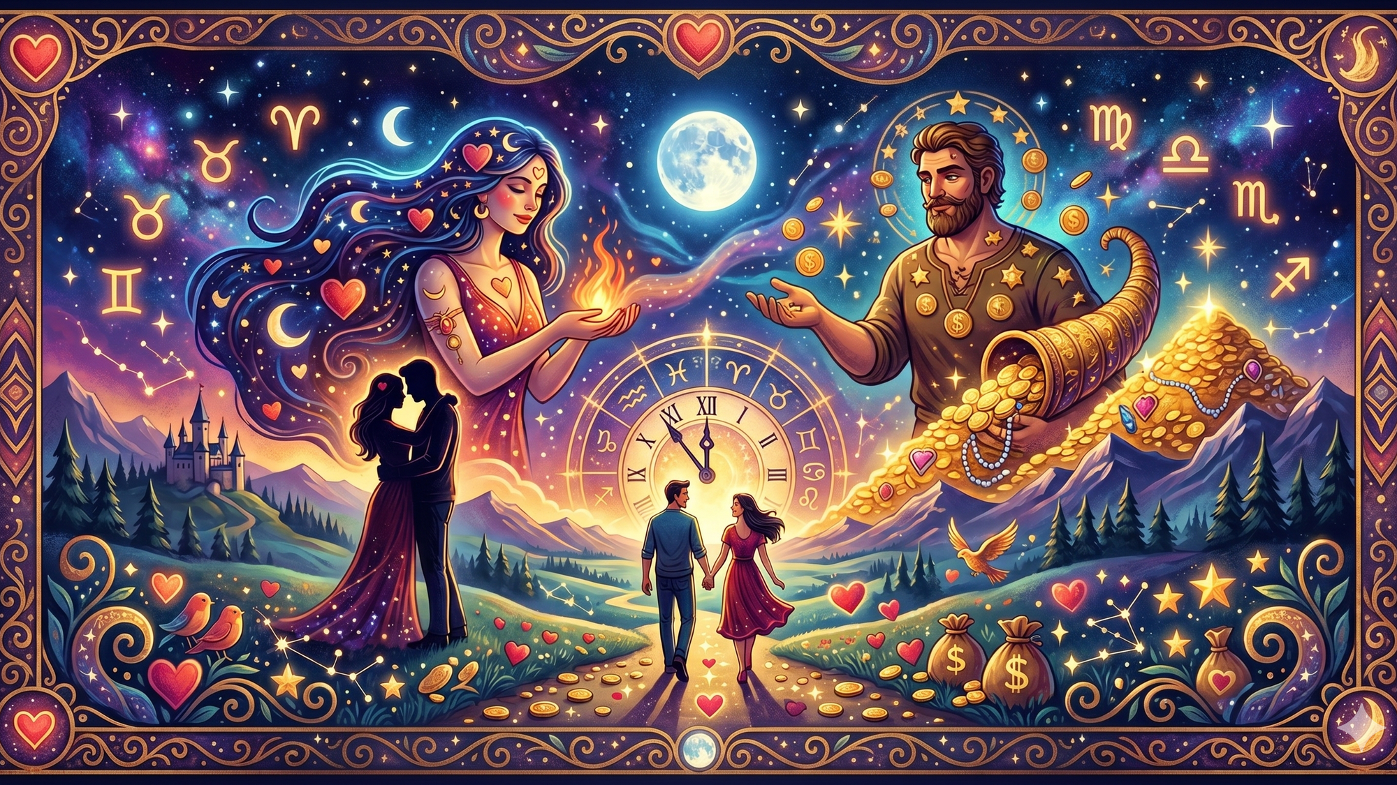 Horoskop na dnes. (ilustračná fotka vytvorená umelou inteligenciou)
